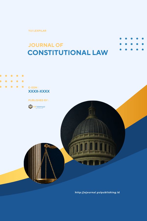 YUI LexPilar : Journal of Constitutional Law