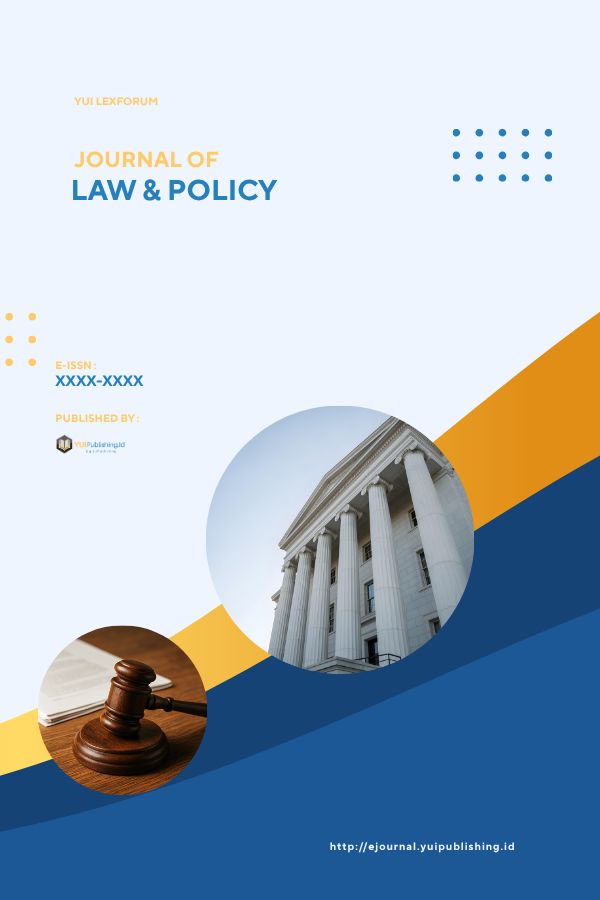 YUI LexForum : Journal of Law & Policy
